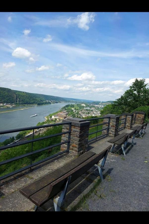 Ferienwohnung Neli Am Rhein Rheinbrohl Exteriör bild